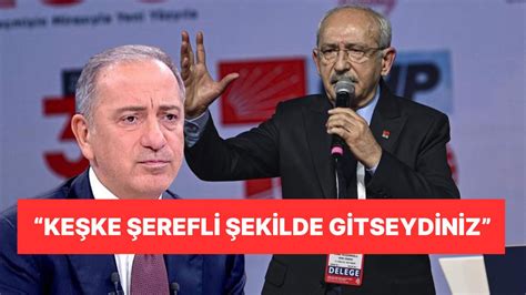F­a­t­i­h­ ­A­l­t­a­y­l­ı­­d­a­n­ ­K­e­m­a­l­ ­K­ı­l­ı­ç­d­a­r­o­ğ­l­u­­n­a­:­ ­K­e­ş­k­e­ ­Ş­e­r­e­f­i­n­i­z­l­e­ ­İ­s­t­i­f­a­ ­E­d­e­r­e­k­ ­G­i­t­s­e­y­d­i­n­i­z­!­